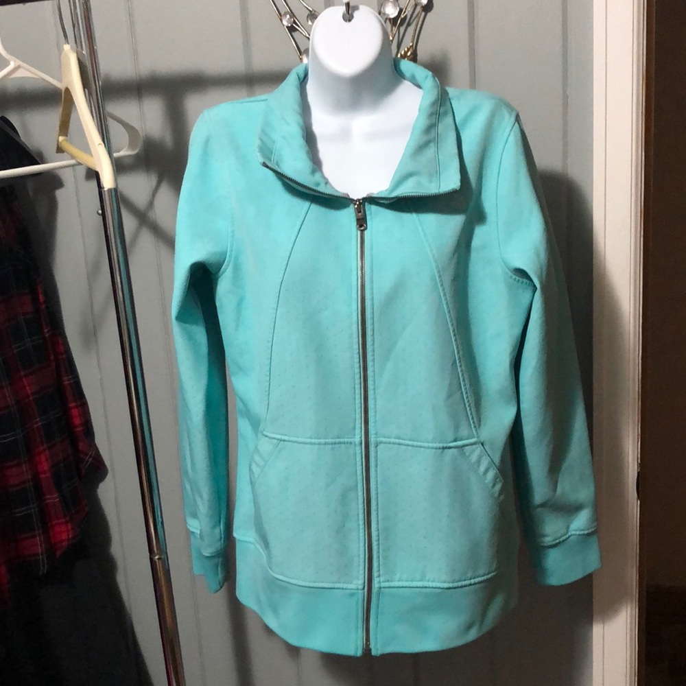 North Face blue jacket size medium